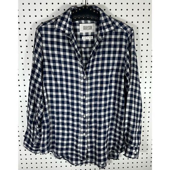 Grayson button down plaid shirt - Picture 1 of 6